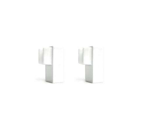FLAZUP by JUNMORE 2 End-caps for Wall Mounted Rail Pro