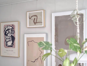 Picture Hanging System Click Rail Kits,in one Set Included Two of White Rails 59", Four of Nylon Cables, six of Hooks, Four of end caps, and Installation Hardware