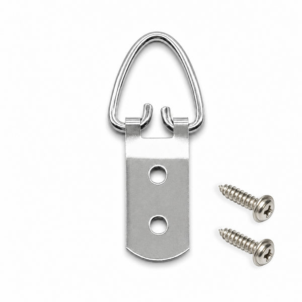 FLAZUP Large D-Ring Picture Hangers with Screws