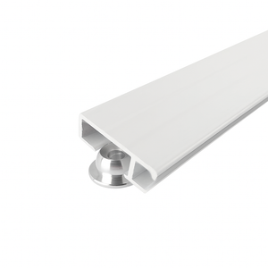 Two 59" (150cm) Click Rails for Picture Hanging – Wall Mounted, Hidden Screw Design